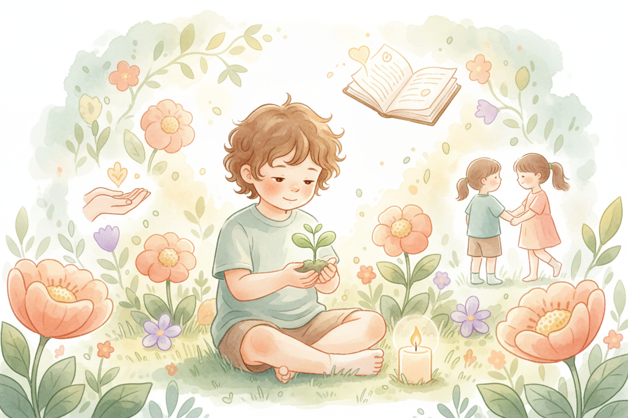 Four Things That Grow a Genuinely Kind Heart in Your Child (None of Them Are Manners)