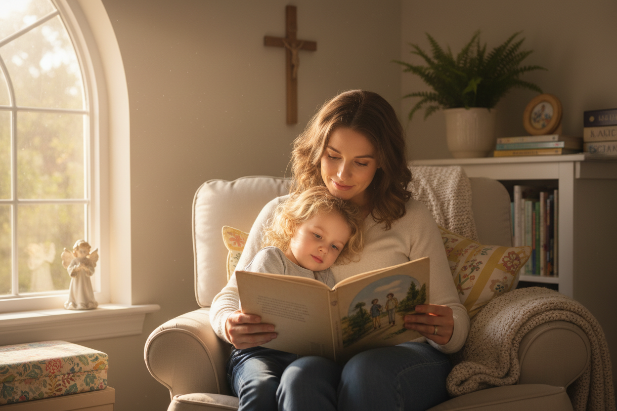Raising Faith-Filled Children (Without Feeling Overwhelmed)